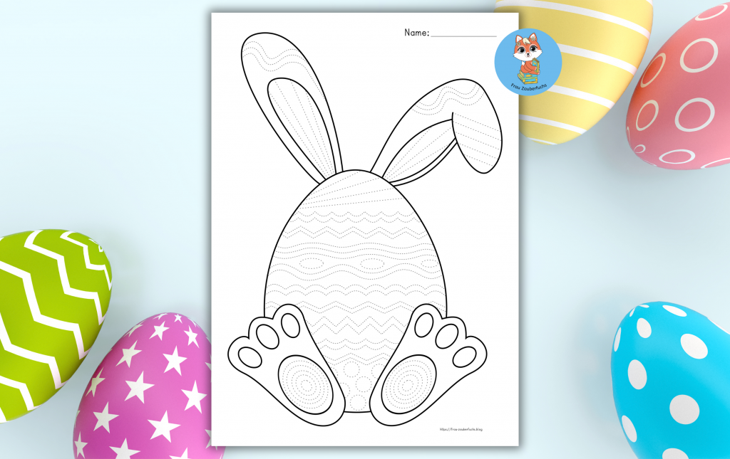  Kostenloses Wimmelbild - Ostern im Klassenzimmer Bildidee 